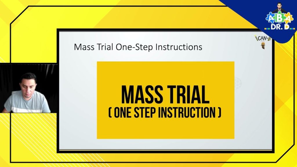 Mass Trial Explained (Full-Breakdown!) G-9 BCBA Task List