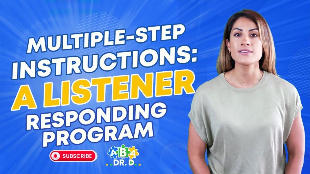 Multiple Step Instructions: A Listener Responding Program