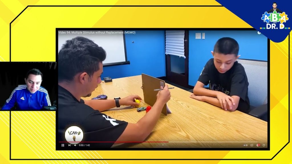 Multiple Stimulus Without Replacement (MSWO) Complete Breakdown F-5 BCBA Task List