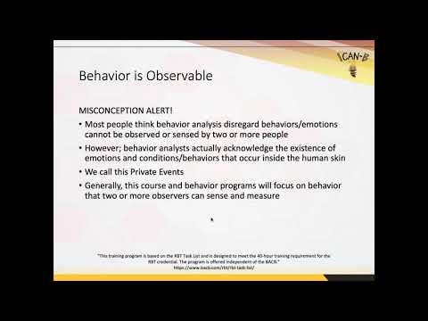 What is Behavior? by Dr. Jose Davila, PhD., BCBA-D