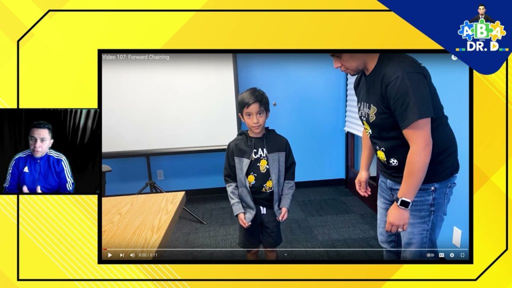 Forward Chaining Full Breakdown! G-8 BCBA Task List