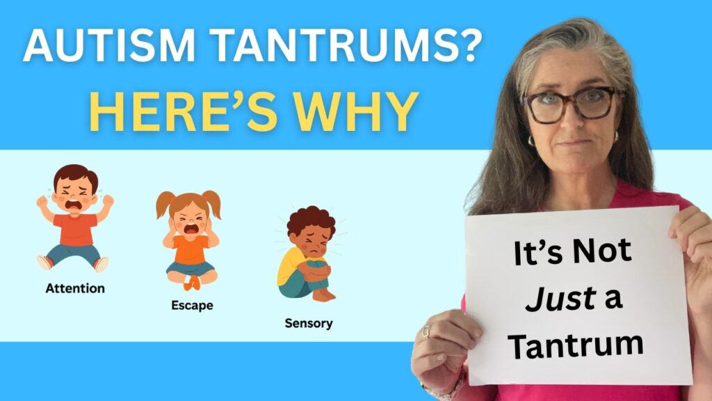 Why Autistic Tantrums Happen: Escape, Attention & Sensory Overload