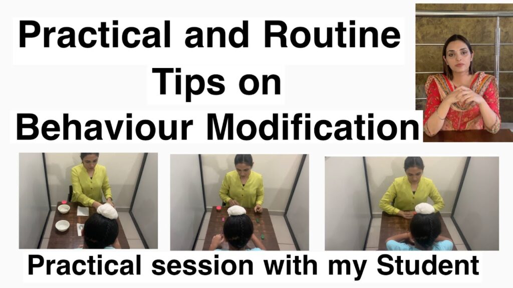 Easy  Steps to Modify Behavior in Daily Life