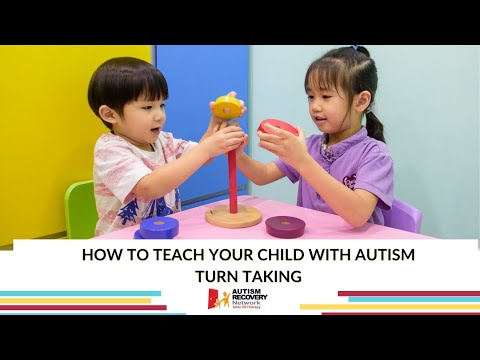My Turn, Your Turn : Easy Steps for Autistic Children