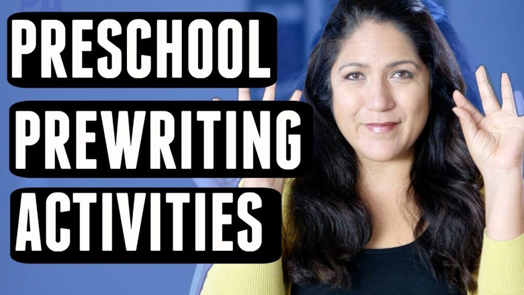 At Home Pre-Writing Activities for Children