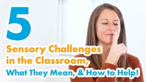 Sensory classroom struggles