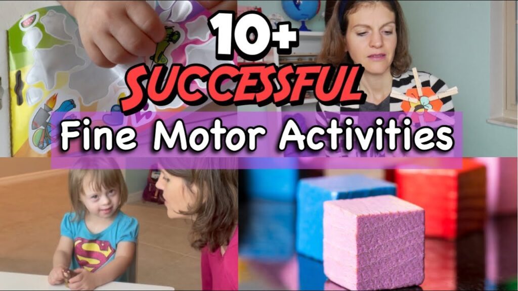 Fine motor activities