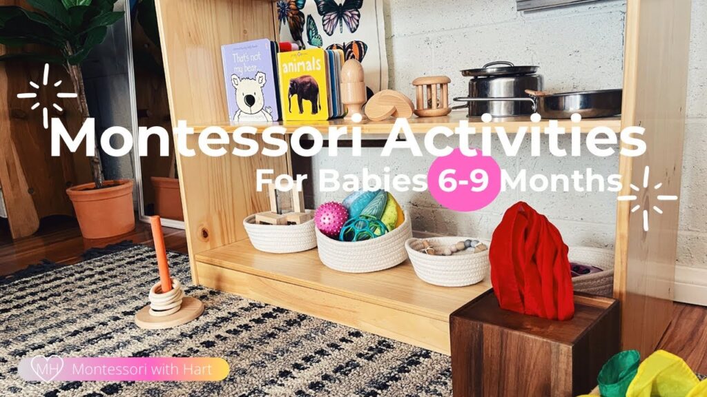 Montessori Activities for Babies 6-9 Months