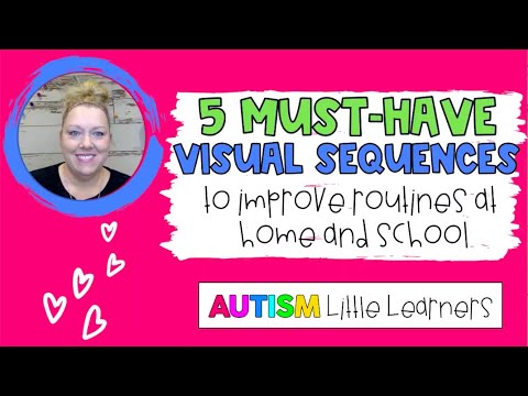 Visual Sequences For Autism (Home & School)