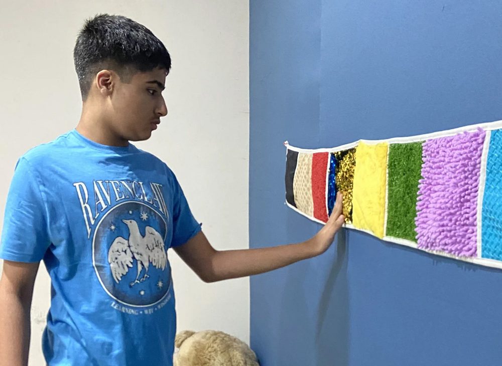 Sensory activity for autistic kids